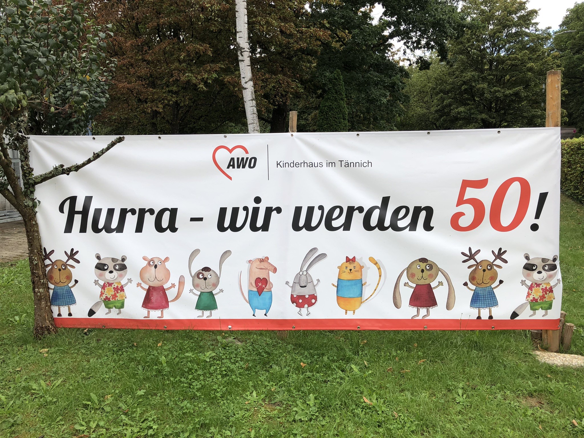Einleitungsbild 50 Jahre Jubiläumsfeier im AWO Kinderhaus in Aalen